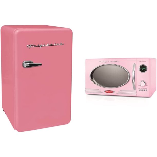 Frigidaire EFR372PINK 3.2 Cu Ft Pink Retro Compact Rounded Corner