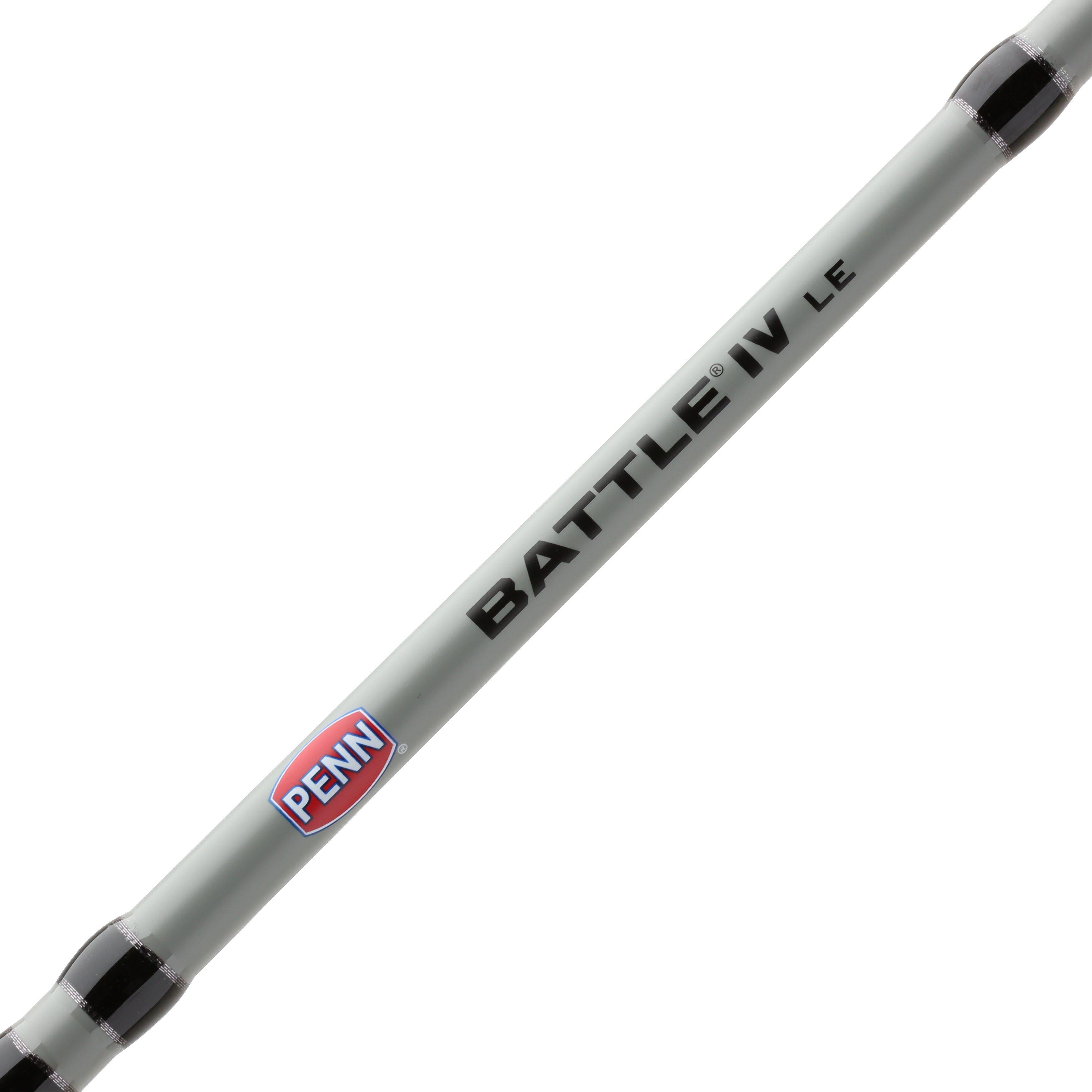 PENN Battle IV LE Spinning Fishing Combo, 7' Medium Rod, 4000 Size Reel