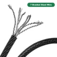 thumbnail image 3 of Cable de seguridad DAOSEC de alta resistencia, 20 pies x 1,2 cm, a prueba de cortes, 3 of 6
