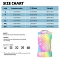 thumbnail image 6 of Bixox Men's Fish Scale Printed Shirt Sleeveless Fitness Tank Top-3X-Large, 6 of 7
