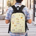 thumbnail image 2 of Gudetama Backpack Bookbag Casual Daypack Travel Backpacks for Work Hiking Camping, 2 of 6