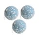 thumbnail image 3 of Adornos de bolas de Navidad BLESIY 3 piezas decorativos 8 cm, 3 of 8