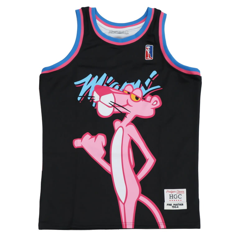 Pink Panther #3 Miami Vice Heat Headgear Classics  Best Selling  Swingman Embroidered N-Ba Basketball Shorts Jerseys - China Pink Panther  Movie TV Special Limited Edition and Miami Vice Heat Pink Print