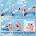 thumbnail image 4 of 6Pcs Graffiti Markers Set Clear Refillable Paint Marker, 4 of 5