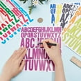 thumbnail image 2 of HAOAN 24Sheets 400pcs Large Letter & Number Stickers 2.5 Inch Self Adhesive Letters Stickers Big Font Stickers, 2 of 5