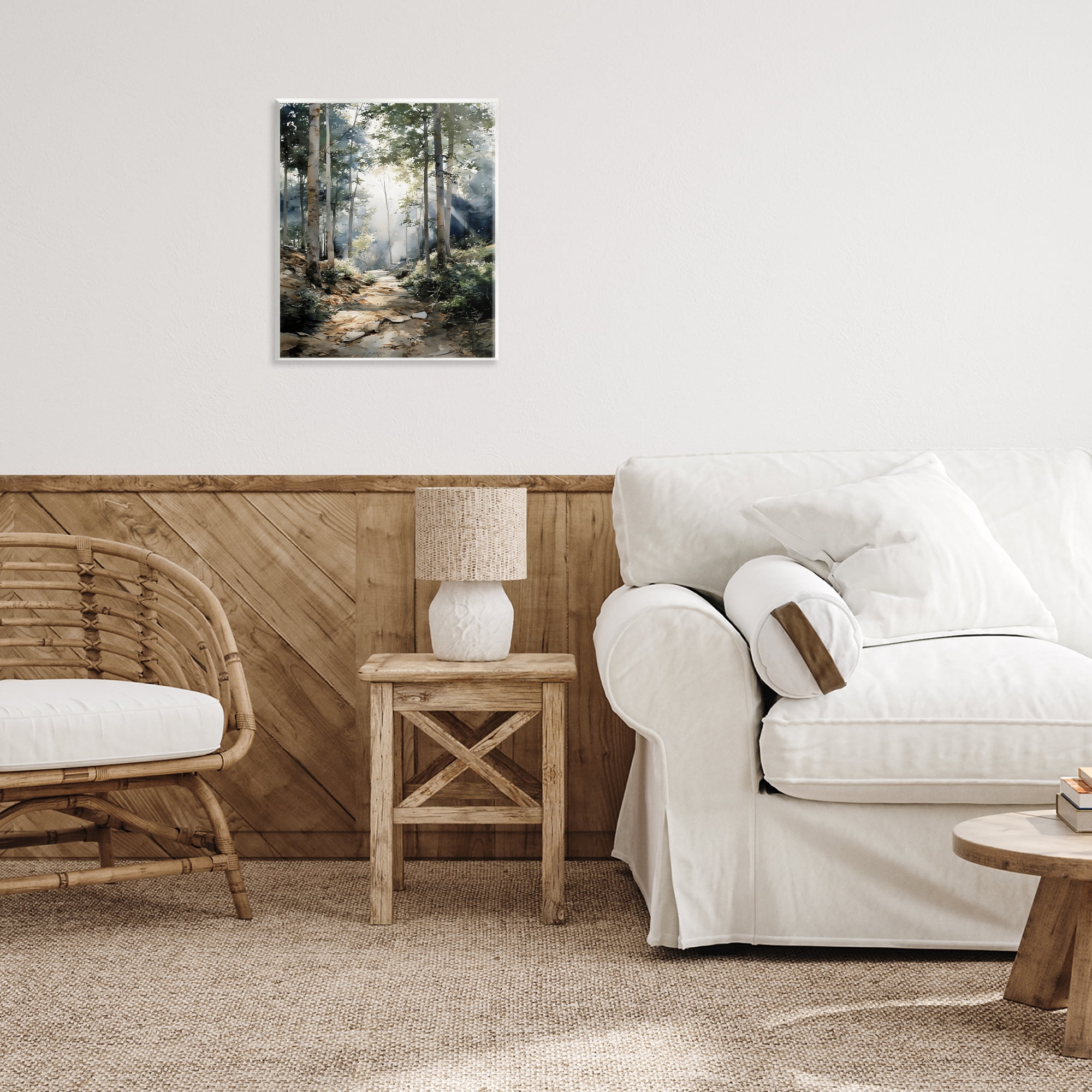 Stupell Industries Through The Woods Pathway Wall Plaque Art, design by Franklyn Gregory