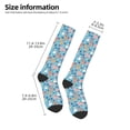 thumbnail image 5 of Haiem Cute Dog Socks, Funny Novelty Crazy Design Cotton Socks Sports Socks Knee High Socks For Men, Women,1Pairs - Gift For Working Friends, 5 of 9