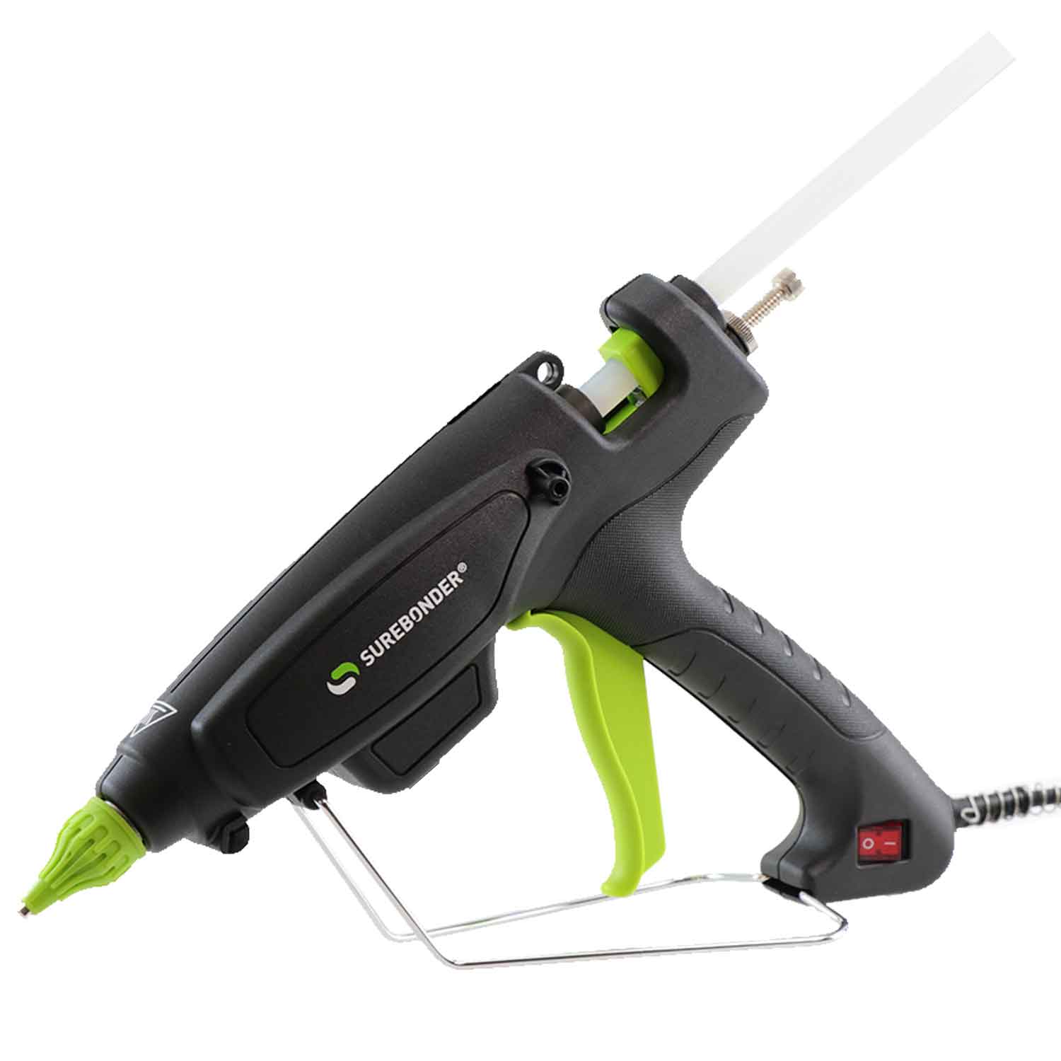 PRO2-220 220 Watt Adjustable Temperature Professional Heavy Duty Hot Melt Glue Gun - Uses full size, 7/16" sticks