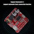thumbnail image 3 of Ccdes Car Bluetooth MP3 Board,MP3 Bluetooth 4.1 Lossless Decoder Board Car Speaker Amplifier Board Stereo Board, 3 of 7