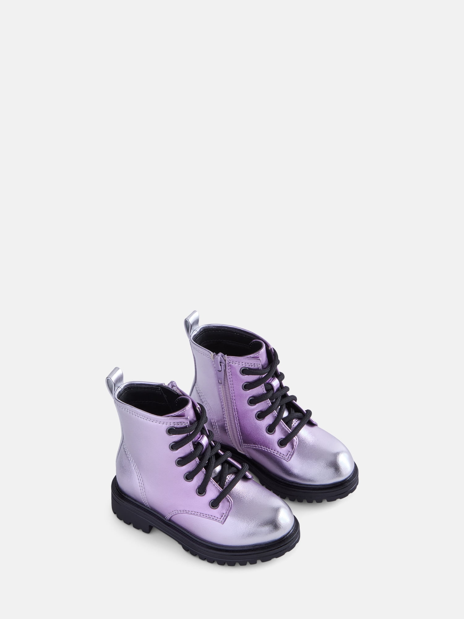Wonder Nation Toddler, Little, & Big Girls Combat Boots