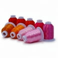 thumbnail image 3 of Candle Thread 1000m, 100% Polyester Machine Embroidery Thread Kit – 60 Vibrant Colors, 3 of 5