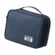 thumbnail image 3 of Estuche rígido para banco de energía, caja de almacenamiento de cables de datos, accesorios digitales protectores, estuche organizador electrónico Azul, 3 of 8