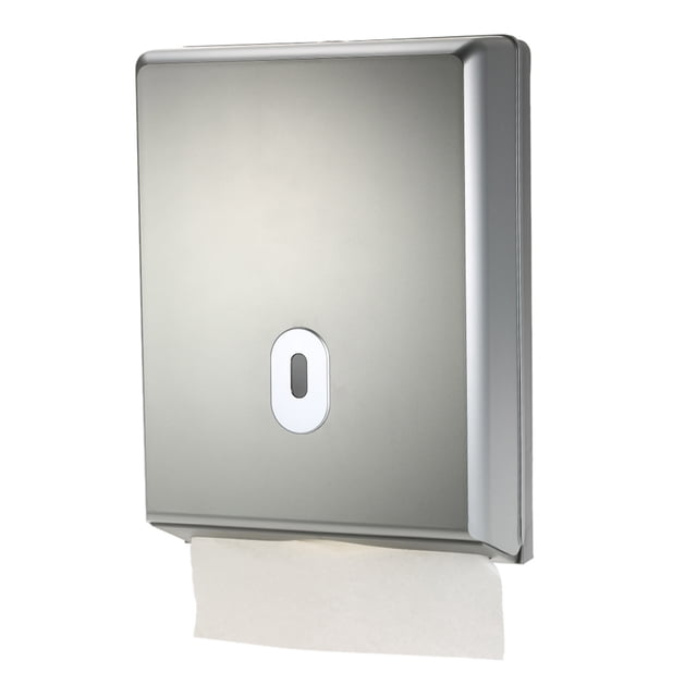 Hotel de lujo Hogar Baño Tissue Dispensador de toallas de papel Caja Cubierta Servilletero MABOTO Silver