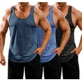 thumbnail image 7 of COOFANDY Y Back Tank Tops for Men Gym Muscle Tee Sleeveless Workout T-Shirt Bodybuilding Shirts Activewear, 7 of 7