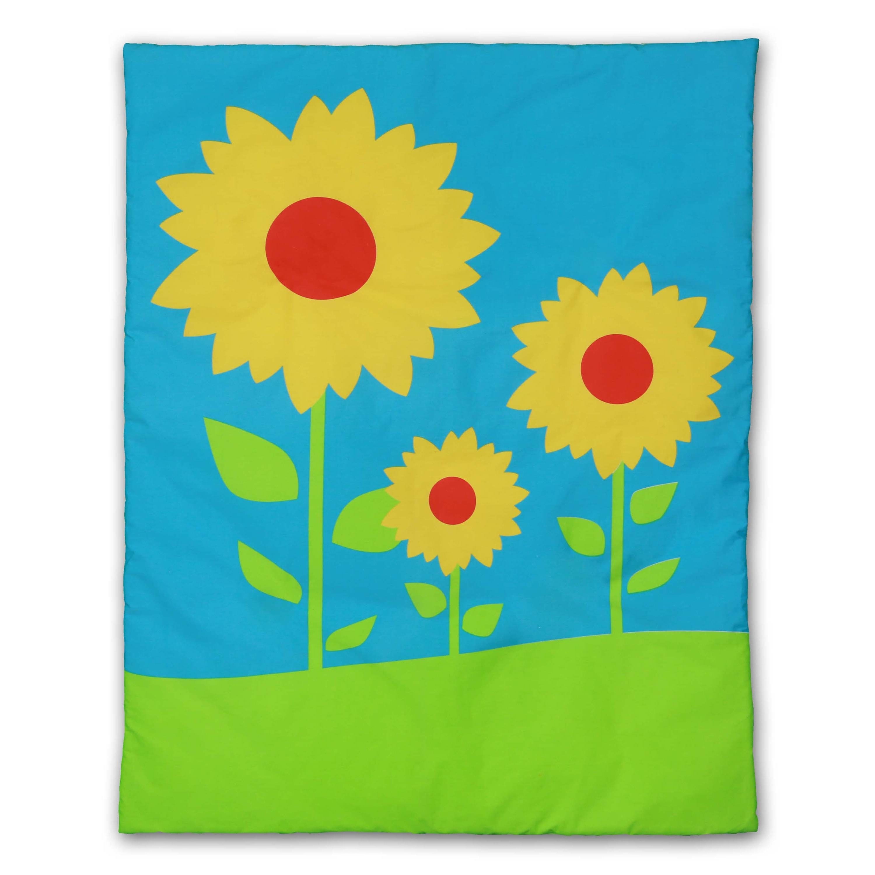 Snuggleberry Baby Sunflower Love 5 Piece Crib Bedding Set with Storybook - image 5 of 5
