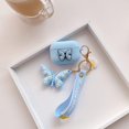 thumbnail image 2 of IBAOLEA for Airpod Pro Case Cover (2019 Released), 3D Butterfly Liquid Silicone Airpods Pro Cute Case with Keychain Compatible for IBAOLEA Airpods Pro Charging CaseIBAOLEA Light Blue Light Blue, 2 of 6