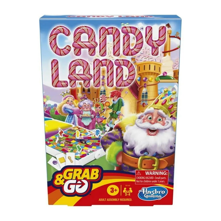 Candy Land Grab and Go Game for Ages 3 and Up, Travel Game - Hasbro Games