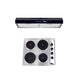 thumbnail image 1 of Combo DISA HOME Parrilla Eléctrica 4 Quemadores Acero Inox Y Campana Extractora de Pared Acero Inox Disa Home 40-11-0-017, 1 of 7