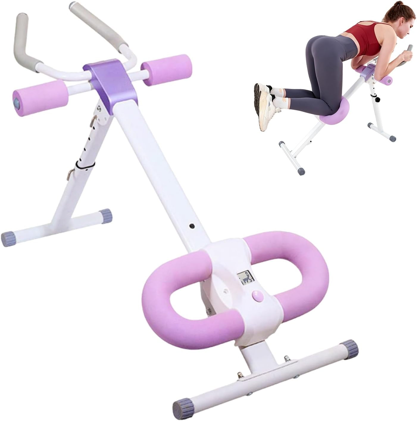 PRZL Abdominal Twister Trainer, Incline Ab Rocket Exerciser Height