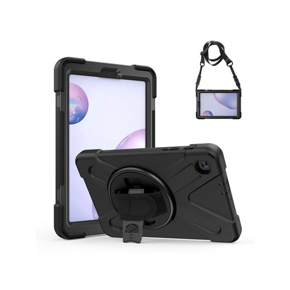 Shockproof Case for Galaxy Tab A 8.4 Inch 2020 Model SM-T307 SM-T307U Verizon/T-Mobile/Sprint/AT&T Protective Stand Cover   Hand & Shoulder Strap