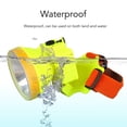 thumbnail image 4 of Linterta frontal, Lámpara frontal duradera recargable para exteriores para buceo, 4 of 7