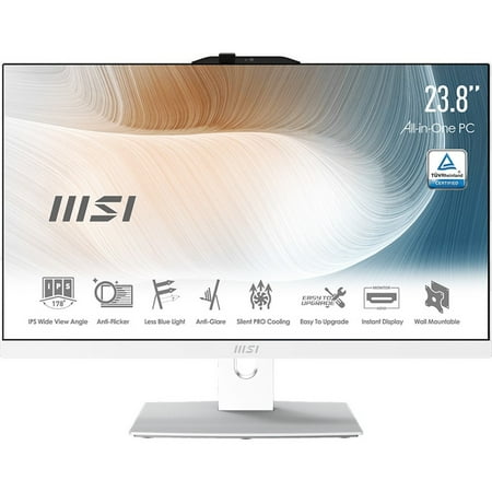 MSI Modern AM242TP 11M Modern AM242TP 11M-873US All-in-One Computer - Intel Core i7 11th Gen i7-1165G7 - 16 GB RAM DDR4 SDRAM - 512 GB M.2 PCI Express NVMe SSD