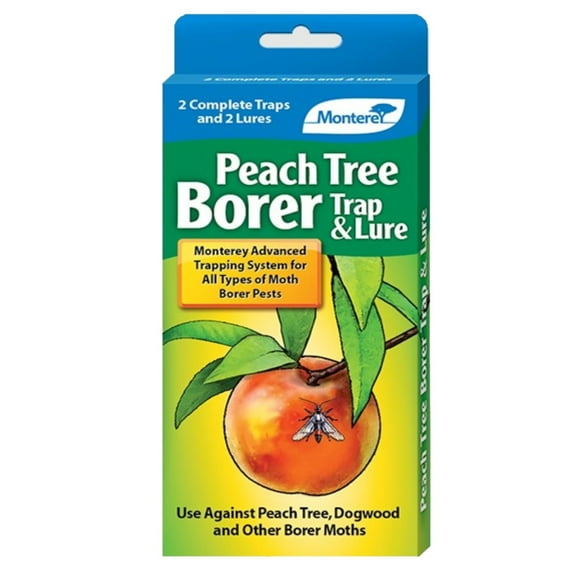 Monterey Peach Tree Borer Trap & Lure, 2 Complete Traps and Lures