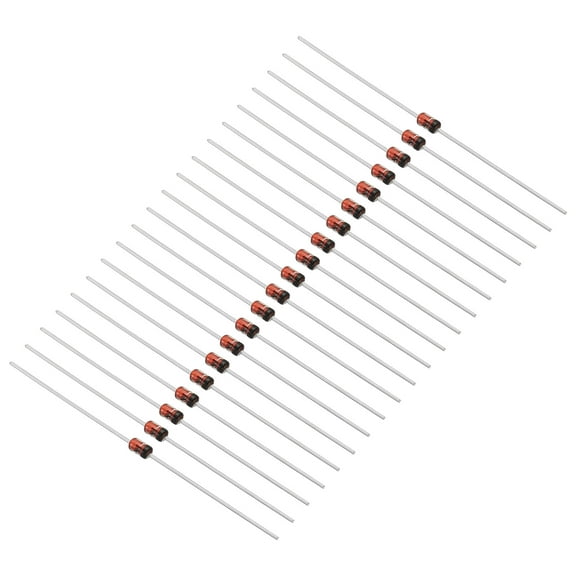 Uxcell Zener Diode 1W Zener Diode Assortment 15V DO-41 0.16 x 0.09inch (L x OD) 20Pack