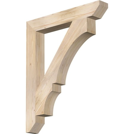 

Ekena Millwork 5 1/2 W x 40 D x 48 H Balboa Slat Smooth Bracket Douglas Fir
