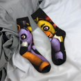 thumbnail image 6 of Saiise Five Nights At Freddy'S Funny Socks Men Women Adults Novelty Graphic Crew Tube Socks Crazy Design Casual Dress Socks for Sports,Running,Travel, 6 of 7