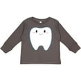 thumbnail image 3 of Inktastic Cute Tooth Boys or Girls Long Sleeve Toddler T-Shirt, 3 of 5