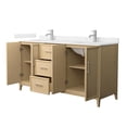thumbnail image 2 of Wyndham Collection Wch717166d-Vca-Unsmxx Elan 66" Free Standing Double Basin Vanity Set -, 2 of 7
