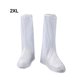 thumbnail image 5 of Yuarrent Cubrezapatos para días lluviosos PVC para seguridad y durabilidad Cubiertas impermeables para zapatos de lluvia antideslizantes Paraguas de lluvia blanco 2XL(43-44cm), 5 of 6