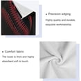 thumbnail image 4 of Coolnut Baseball Stripes 3-Piece Towel Set,Soft Absorbent Quick Dry Bath Towels Sets,1 Bath Towel,1 Hand Towel,1 Washcloth,for Bathing Home Hotel Gym Spa Wash cloth, 4 of 7