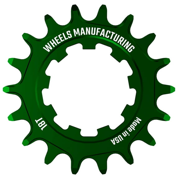 Wheels Manufacturing SOLO-XD Cog - 18t, Green