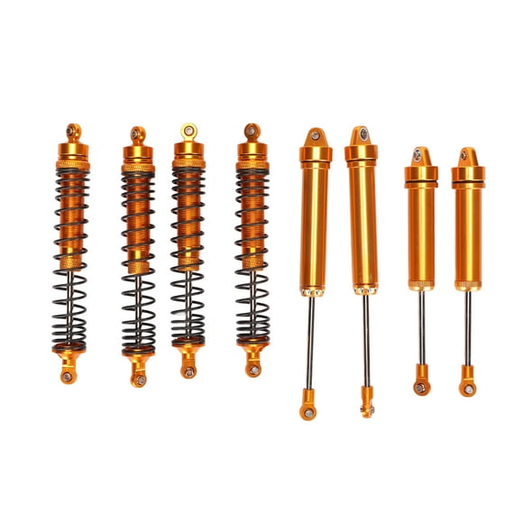 RC Front Rear Shock Absorbers Aluminum Alloy Material Stable Sealing RC Replacement Part for TRAXXAS UDR 1/7Gold