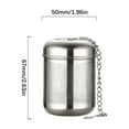 thumbnail image 2 of Foqnuq Insulated Stainless Steel Tea Filter | Portable Tea Strainer | Durable Tea Infuser for Loose Leaf | Perfect for Home & Office Use, 2 of 2