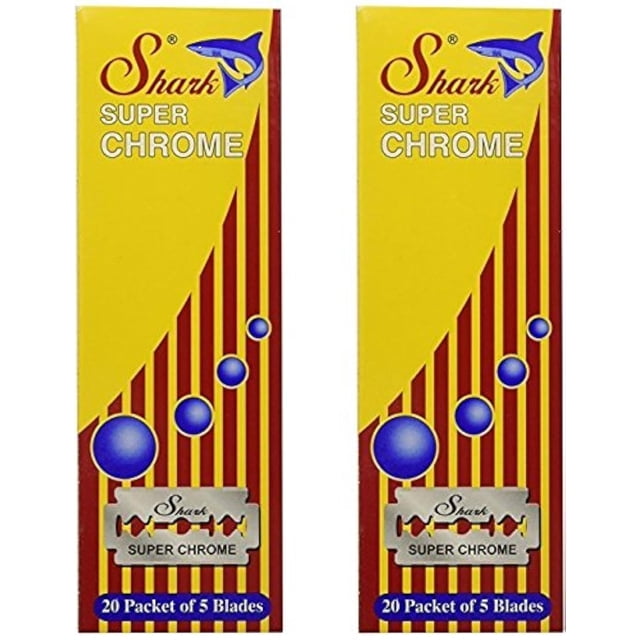 Cuchillas para Afeitar de Seguridad LORD Shark Super Chrome Paquete de 200