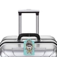 thumbnail image 5 of Cauagu Husky With Dreamcatcher Pattern Luggage Tags,Leather Luggage Tags Personalized Luggage Tag Travel Tags Privacy Cover ID Label for Travel Bag Suitcase-2 PCS, 5 of 5
