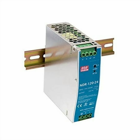 NDR-120-48 Single Output Industrial DIN Rail Power Supply, 48 Volts 2.5 Amps 120 Watts$$Other