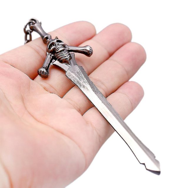 Devil May Cry 5 Dante Arma Espada Rebelde Edge Llavero Llavero Colgante ShuxiuWang 8390605881541