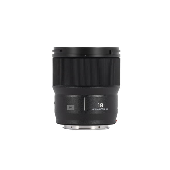 Panasonic LUMIX S Series Camera Lens, 18mm F1.8 L-Mount Interchangeable Lens for Mirrorless Full Frame Digital Cameras - S-S18