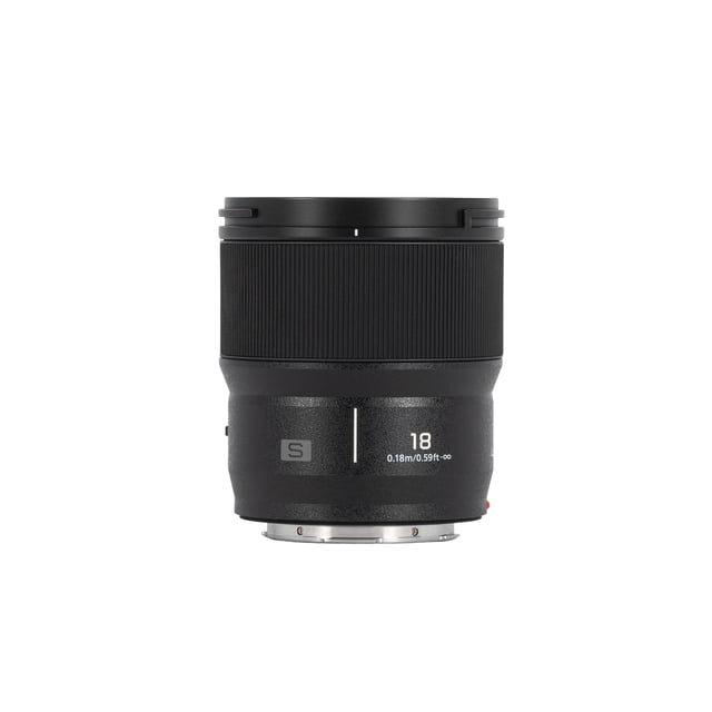 Panasonic LUMIX S Series Camera Lens, 18mm F1.8 L-Mount Interchangeable Lens for Mirrorless Full Frame Digital Cameras - S-S18