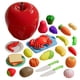 thumbnail image 4 of Juguete de frutas para cortar Hugo Juego de cocina de juguete con Cesta de almacenamiento 25 piezas, 4 of 10