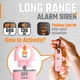 thumbnail image 2 of Llavero de alarma personal para la protección de la seguridad de las mujeres – USB recargable 130 dB Silbato de sonido de sirena de autodefensa con luz led – Alerta de seguridad de emergencia, 2 of 7