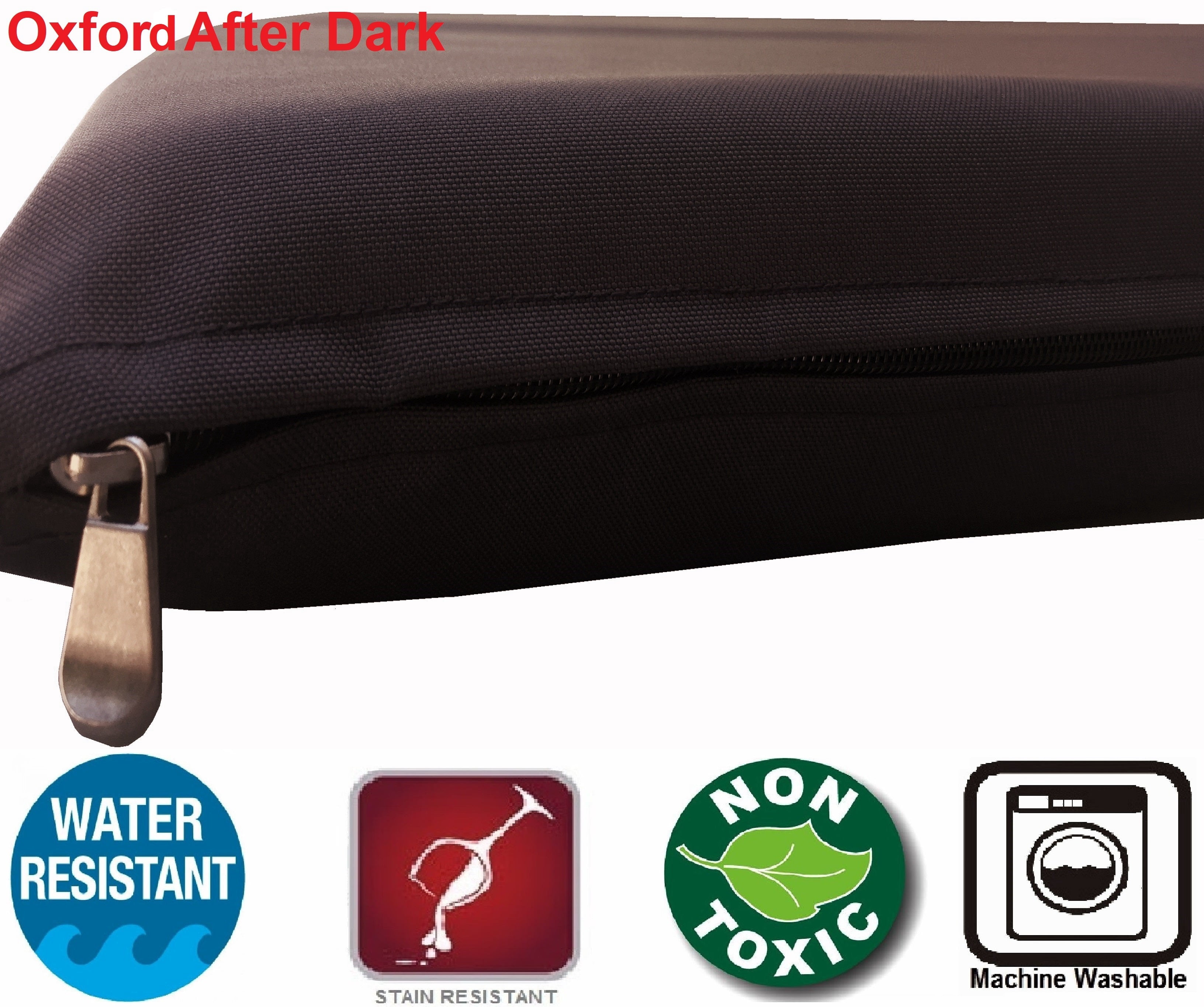 Dogbed4less Shredded Memory Foam Pillow 36"x29" Dog Bed with After Dark Oxford Cover