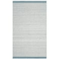 thumbnail image 4 of SAFAVIEH Kilim Simonette Solid Area Rug, Grey/Ivory, 4' x 6', 4 of 5