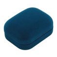 thumbnail image 1 of Velvet Jewelry Present Box Case Soft Luxurious Fashionable Storage Case for Proposal Blue Fit Necklaces Bracelets Pendants Rings Romantic Ambient Beautiful Accompaniment to Jewelry, 1 of 7