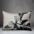 thumbnail image 3 of Creative Products White Watercolor Plant 14x20 Indoor / Outdoor Pillow, 3 of 3