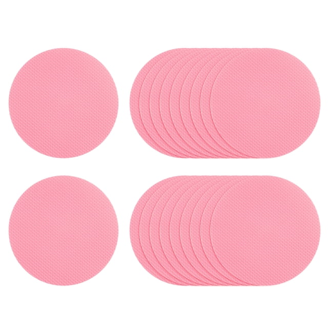 20uds Antideslizante Bañera Unique Bargains Pegatinas Baño Ducha Piso 3.15' Rosado